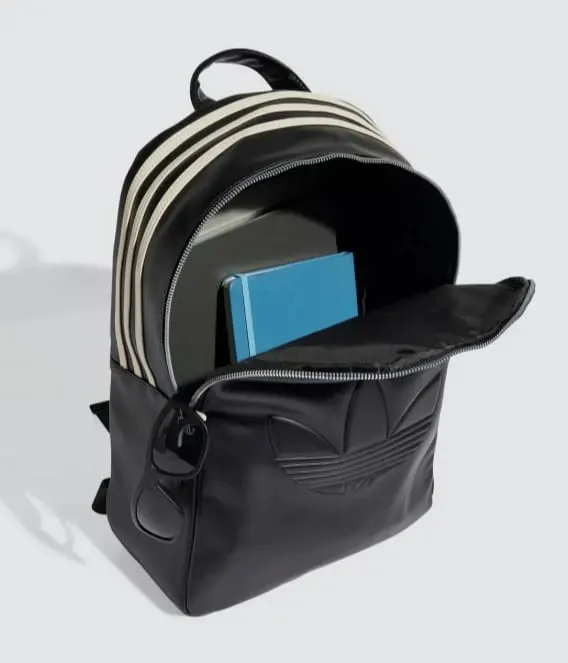 Adidas Polyurethane Trefoil Outline Backpack